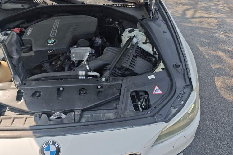 Used BMW 5 Series 2014 525Li Luxury Design Package Engine Bay Left