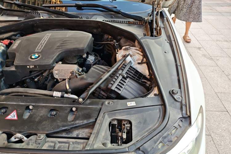Used BMW 5 Series 2014 520Li Elegant Model Engine Bay Left