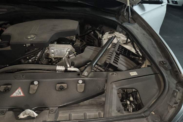 Used BMW 5 Series 2014 520Li Elegant Model Engine Bay Left