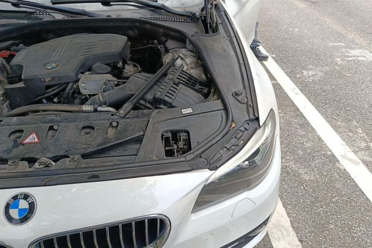 Used BMW 5 Series 2014 525Li Leading Model Engine Bay Left