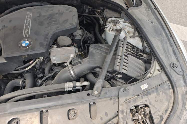 Used BMW 5 Series 2014 520Li Elegant Model Engine Bay Left