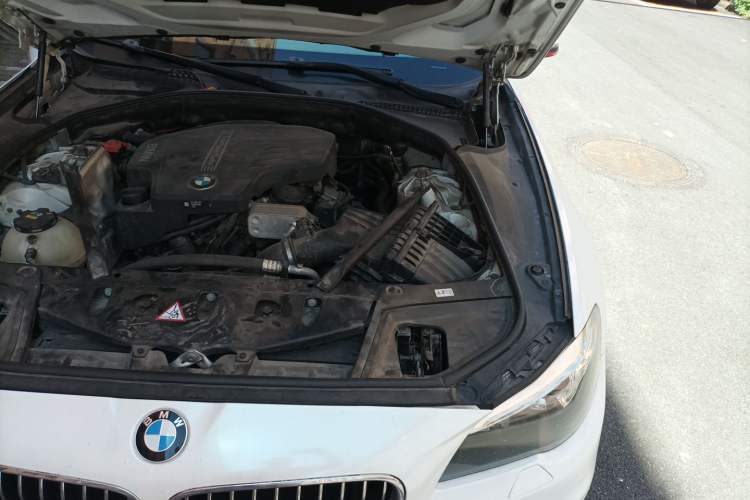 Used BMW 5 Series 2014 520Li Elegant Model Engine Bay Left