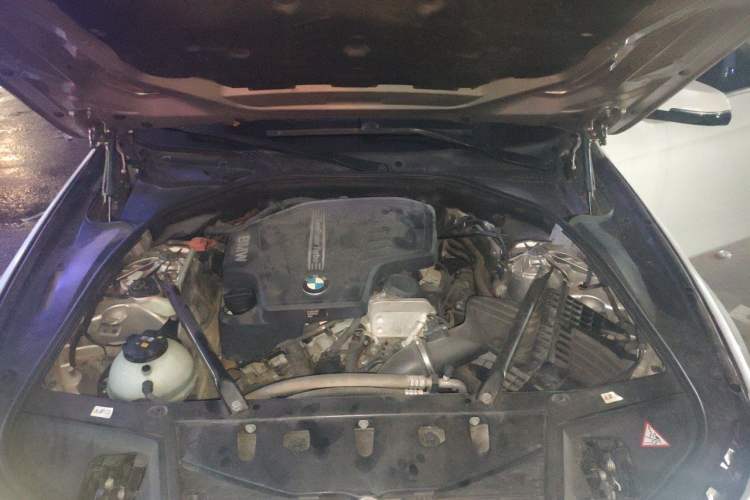 Used BMW 5 Series 2014 525Li Luxury Design Package Engine Bay