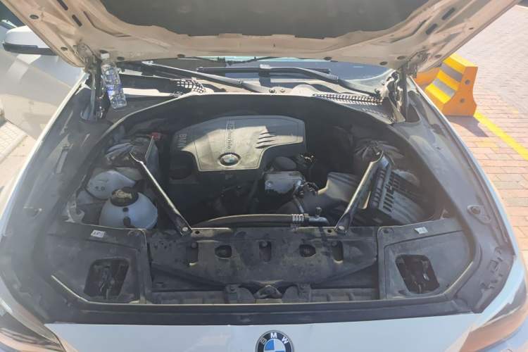 Used BMW 5 Series 2014 520Li Elegant Model Engine Bay