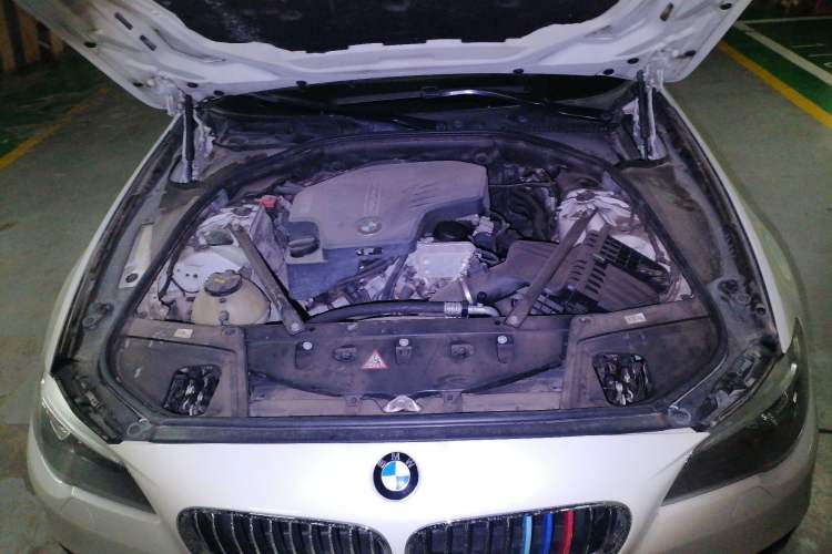 Used BMW 5 Series 2014 525Li Leading Model Engine Bay