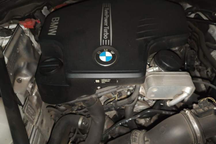 Used BMW 5 Series 2014 525Li Luxury Design Package Engine Bay