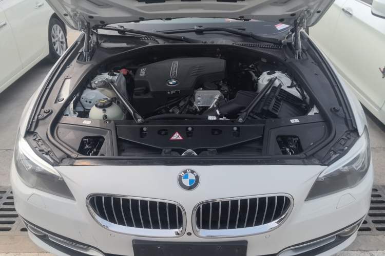 Used BMW 5 Series 2014 520Li Elegant Model Engine Bay