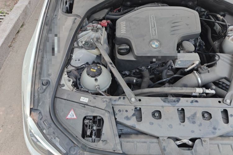 Used BMW 5 Series 2014 520Li Elegant Model Engine Bay Right