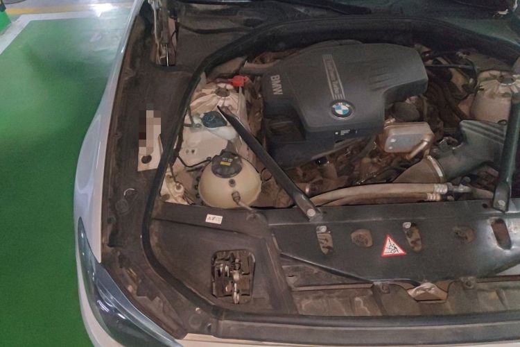 Used BMW 5 Series 2014 525Li Luxury Design Package Engine Bay Right