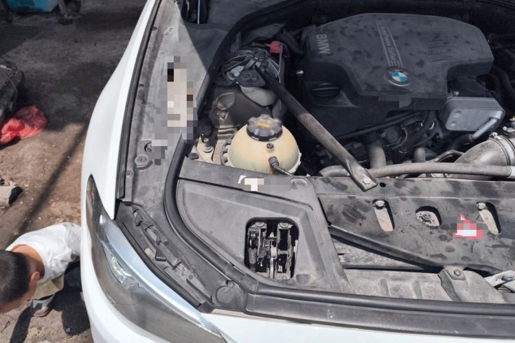 Used BMW 5 Series 2014 525Li Luxury Design Package Engine Bay Right