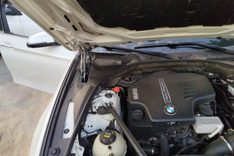 Used BMW 5 Series 2014 525Li Luxury Design Package Engine Bay Right