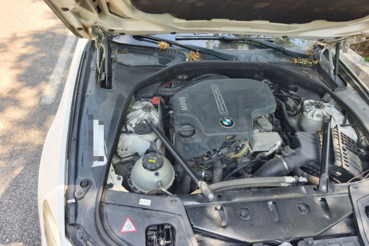 Used BMW 5 Series 2014 525Li Luxury Design Package Engine Bay Right