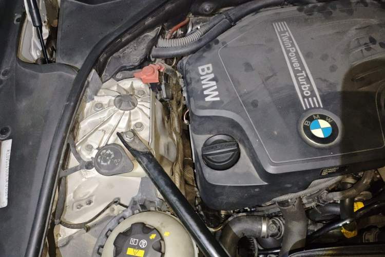 Used BMW 5 Series 2014 525Li Luxury Design Package Engine Bay Right