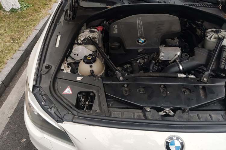 Used BMW 5 Series 2014 525Li Leading Model Engine Bay Right