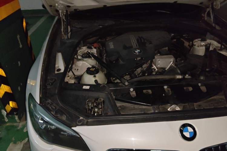 Used BMW 5 Series 2014 520Li Elegant Model Engine Bay Right