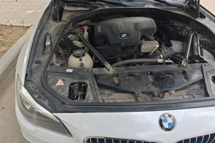 Used BMW 5 Series 2014 525Li Leading Model Engine Bay Right