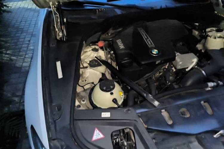 Used BMW 5 Series 2014 525Li Luxury Design Package Engine Bay Right