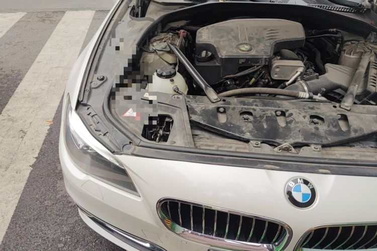 Used BMW 5 Series 2014 525Li Luxury Design Package Engine Bay Right