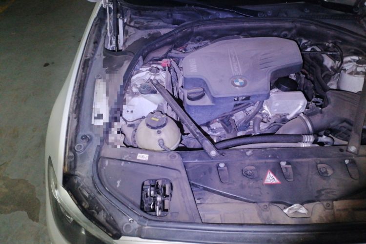 Used BMW 5 Series 2014 525Li Leading Model Engine Bay Right