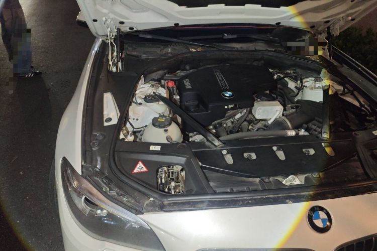 Used BMW 5 Series 2014 520Li Elegant Model Engine Bay Right