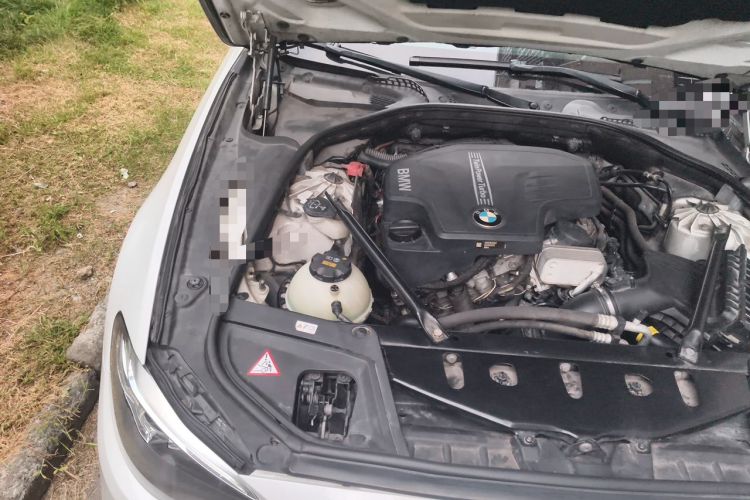 Used BMW 5 Series 2014 525Li Luxury Design Package Engine Bay Right
