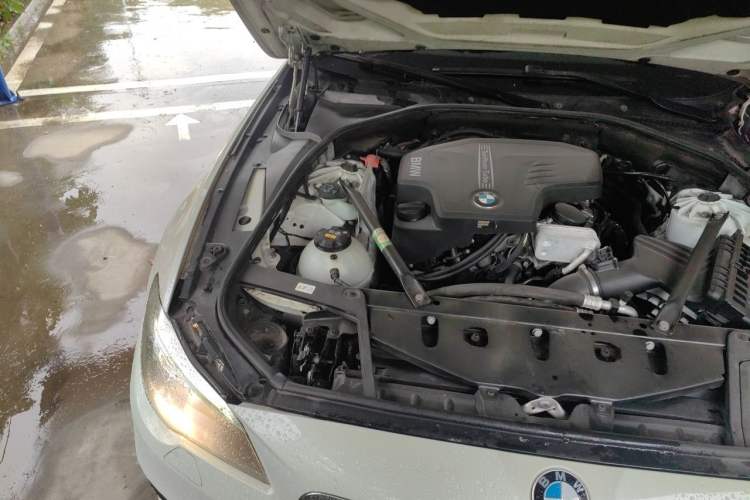 Used BMW 5 Series 2014 520Li Elegant Model Engine Bay Right