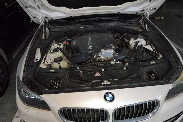 Used BMW 5 Series 2014 520Li Elegant Model Engine Bay Right