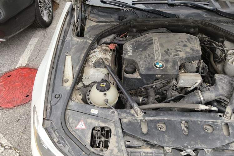 Used BMW 5 Series 2014 525Li Luxury Design Package Engine Bay Right