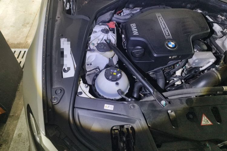 Used BMW 5 Series 2014 520Li Elegant Model Engine Bay Right