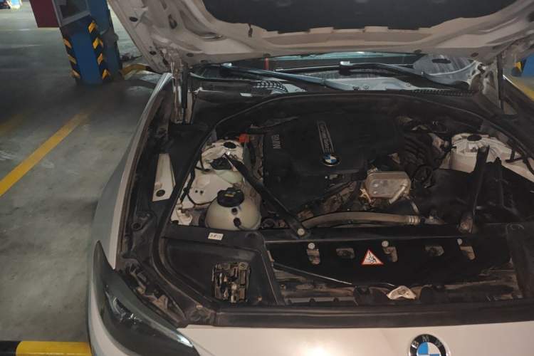 Used BMW 5 Series 2014 520Li Elegant Model Engine Bay Right