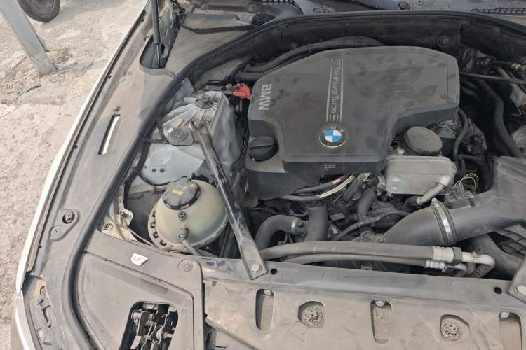 Used BMW 5 Series 2014 520Li Elegant Model Engine Bay Right