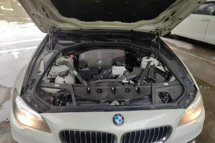 Used BMW 5 Series 2014 520Li Elegant Model Engine Bay