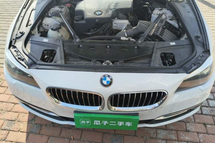 Used BMW 5 Series 2014 525Li Luxury Design Package Engine Bay