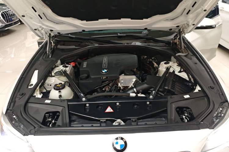 Used BMW 5 Series 2014 525Li Luxury Design Package Engine Bay