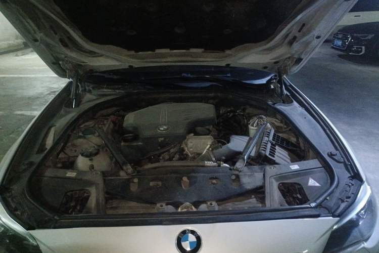 Used BMW 5 Series 2014 520Li Elegant Model Engine Bay