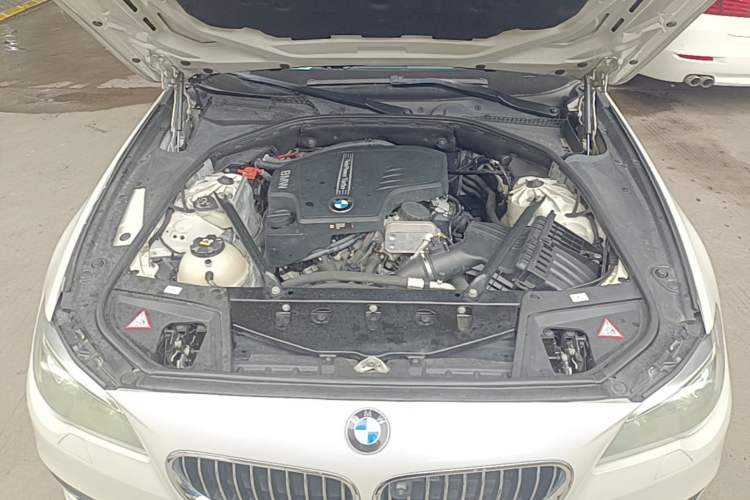 Used BMW 5 Series 2014 520Li Elegant Model Engine Bay