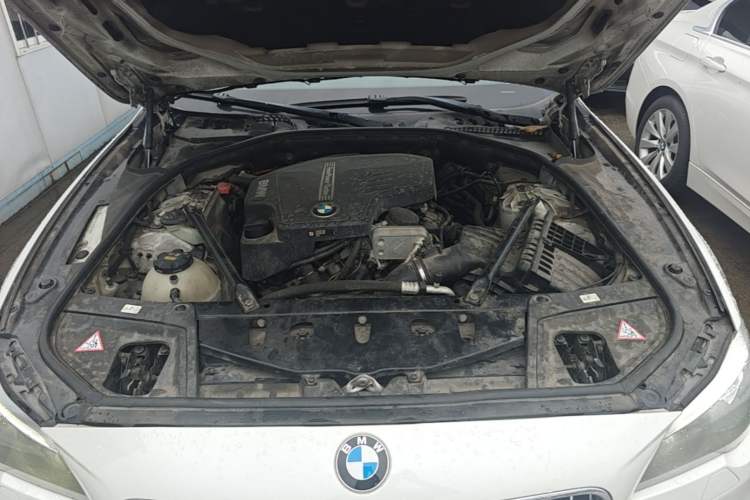 Used BMW 5 Series 2014 520Li Elegant Model Engine Bay