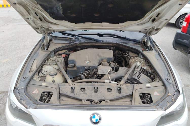 Used BMW 5 Series 2014 520Li Elegant Model Engine Bay