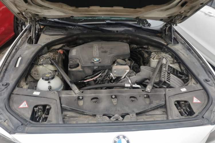 Used BMW 5 Series 2014 520Li Elegant Model Engine Bay