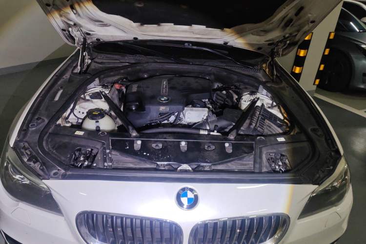 Used BMW 5 Series 2014 520Li Elegant Model Engine Bay