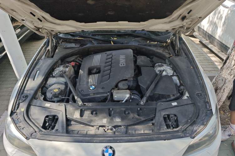 Used BMW 5 Series 2014 530Li Leading Model Engine Bay
