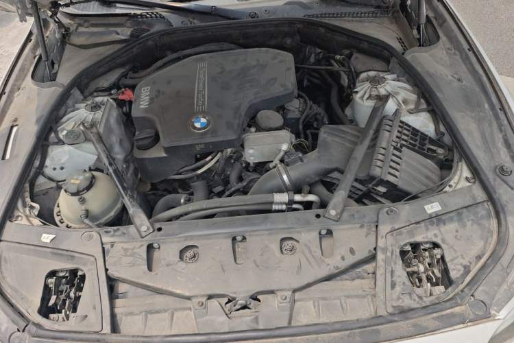 Used BMW 5 Series 2014 520Li Elegant Model Engine Bay