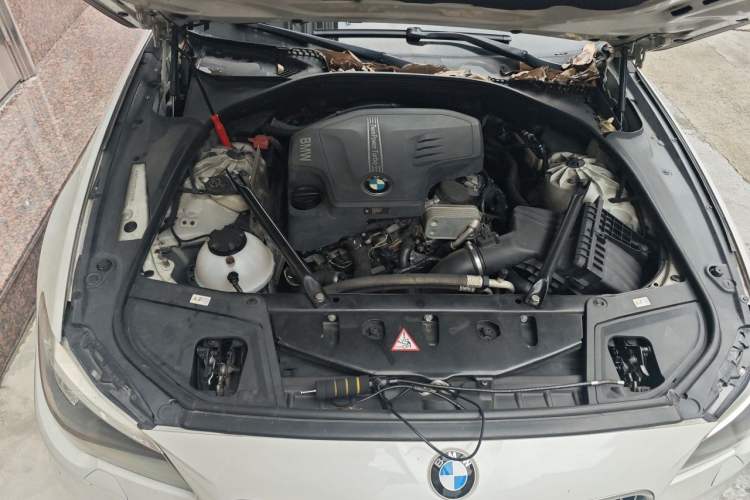 Used BMW 5 Series 2014 520Li Elegant Model Engine Bay