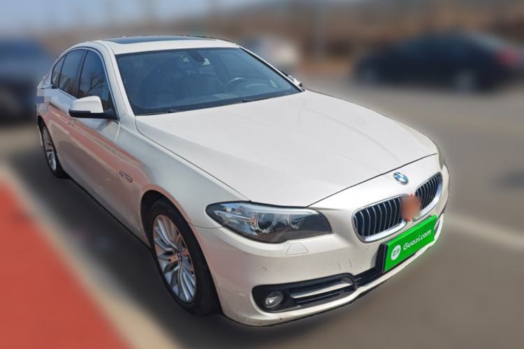 Used BMW 5 Series 2014 520i Elegant Edition Front Right 45 Deg