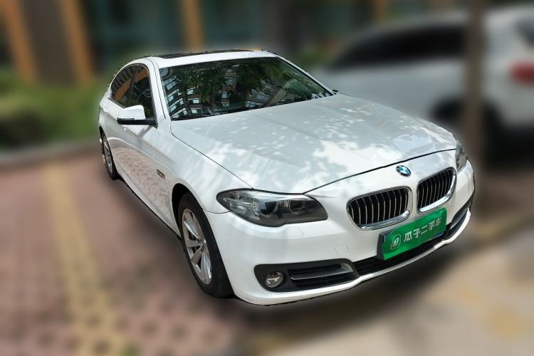 Used BMW 5 Series 2014 520Li Elegant Model Front Right 45 Deg