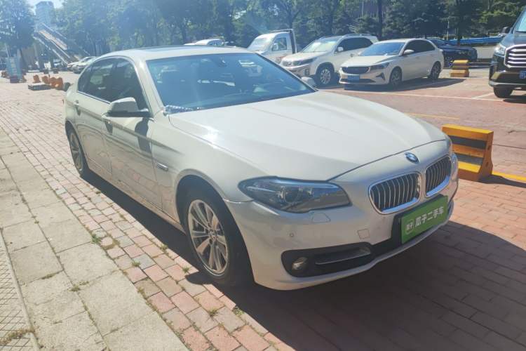 Used BMW 5 Series 2014 520Li Elegant Model Front Right 45 Deg