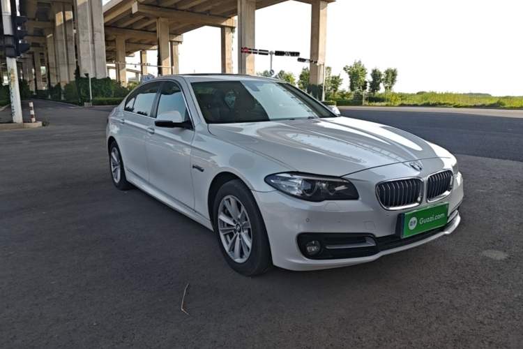 Used BMW 5 Series 2014 520Li Elegant Model Front Right 45 Deg