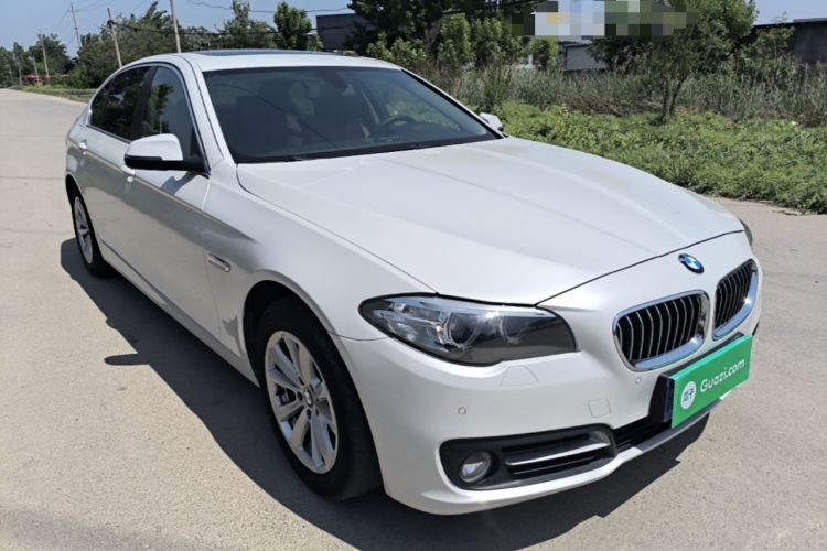 Used BMW 5 Series 2014 520Li Elegant Model Front Right 45 Deg