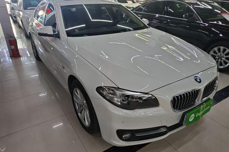 Used BMW 5 Series 2014 520i Elegant Edition Front Right 45 Deg