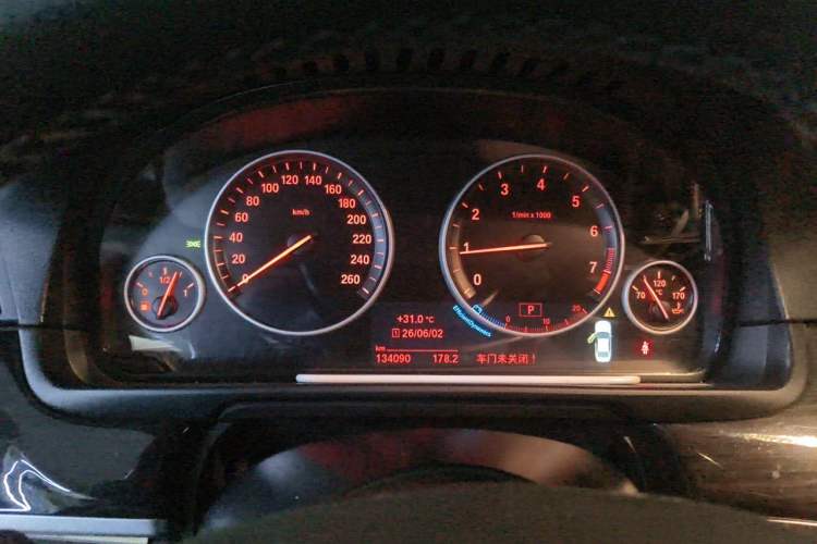 Used BMW 5 Series 2014 525Li Luxury Design Package Instrument Cluster